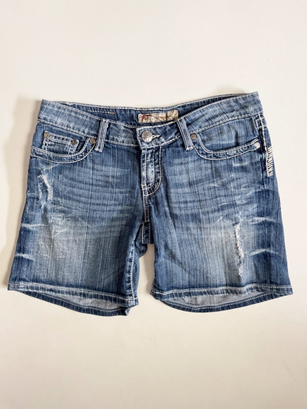 BKE Buckle Stella Culture Jean Shorts Lot of 3 Women's 27 Denim Blue Western - Picture 7 of 14